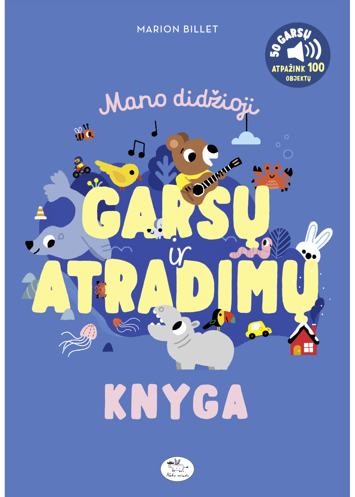 Mano didžioji garsų ir atradimų knyga — viršelis