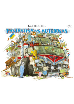 Fantastiškas autobusas — knygos viršelis