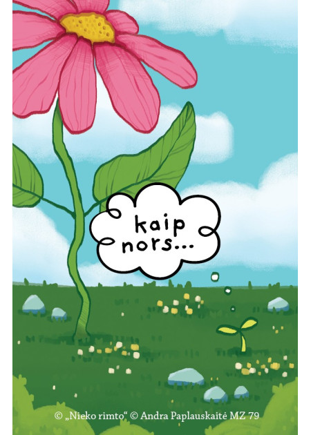 MZ79. Metalinis ženkliukas „Kaip nors...“
