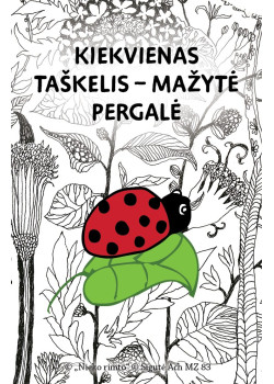 MZ83. Metalinis ženkliukas „Mažais žingsneliais tikslo link“ — knygos viršelis