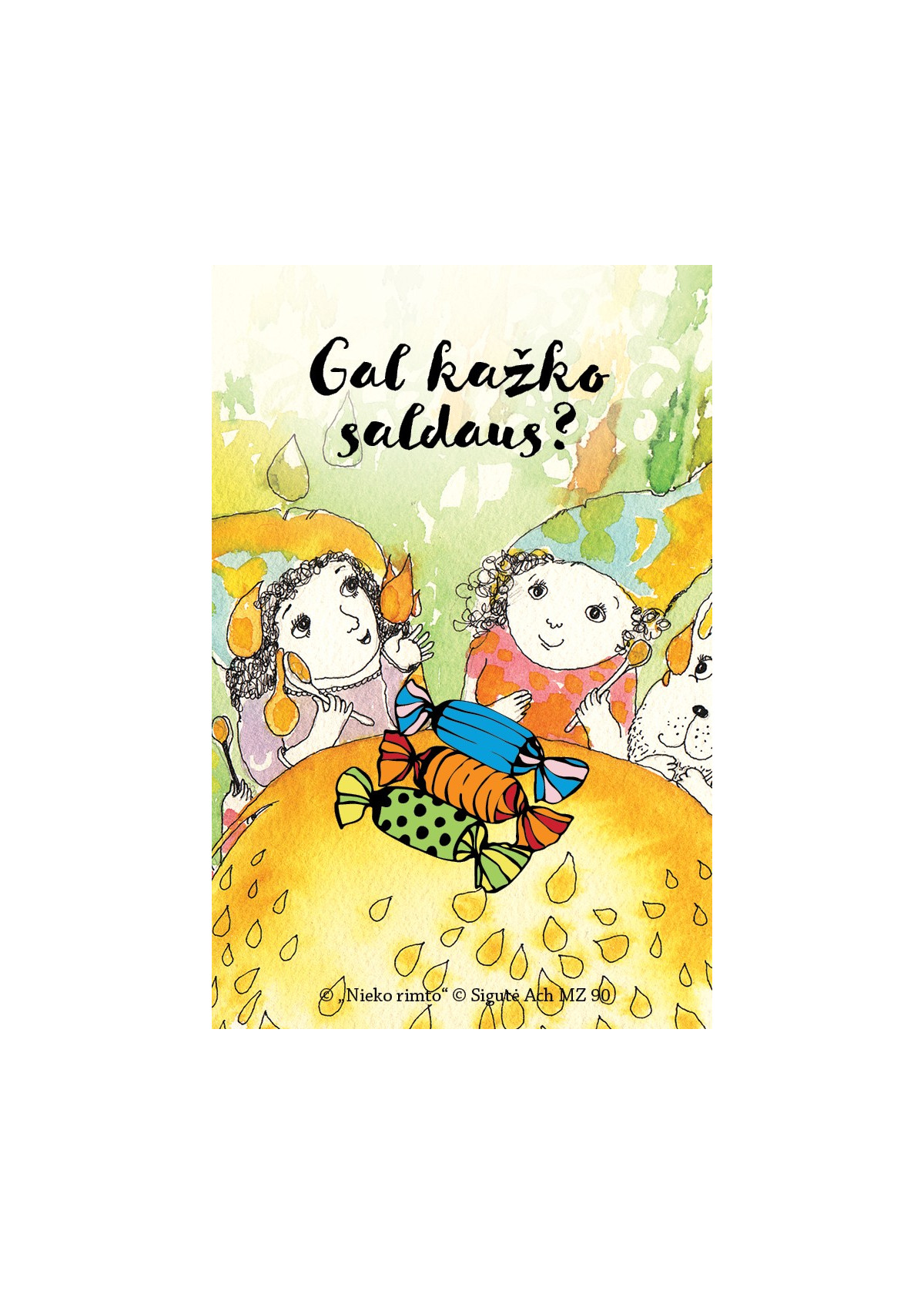 MZ90. Metalinis ženkliukas „Gal kažko saldaus?“