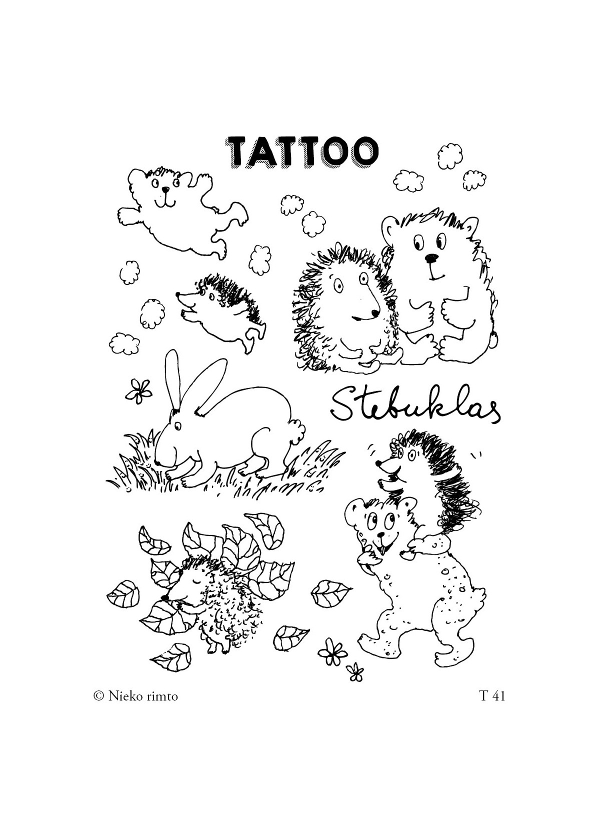 T41. Laikinos tatuiruotės „Stebuklas“