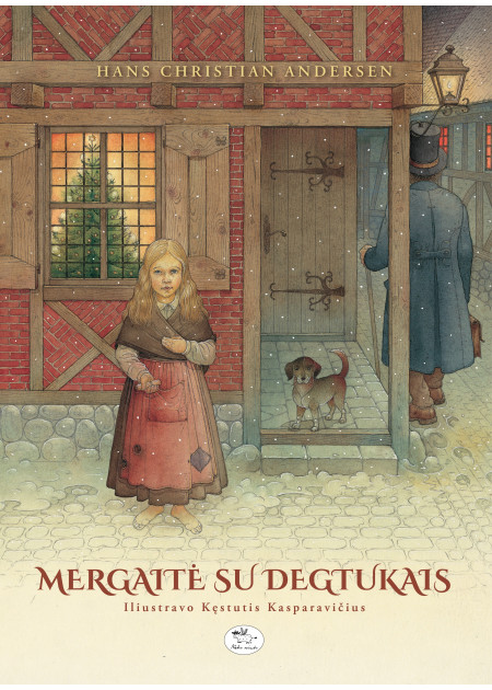 Mergaitė su degtukais — viršelis