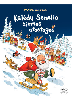 Kalėdų Senelio žiemos atostogos — knygos viršelis