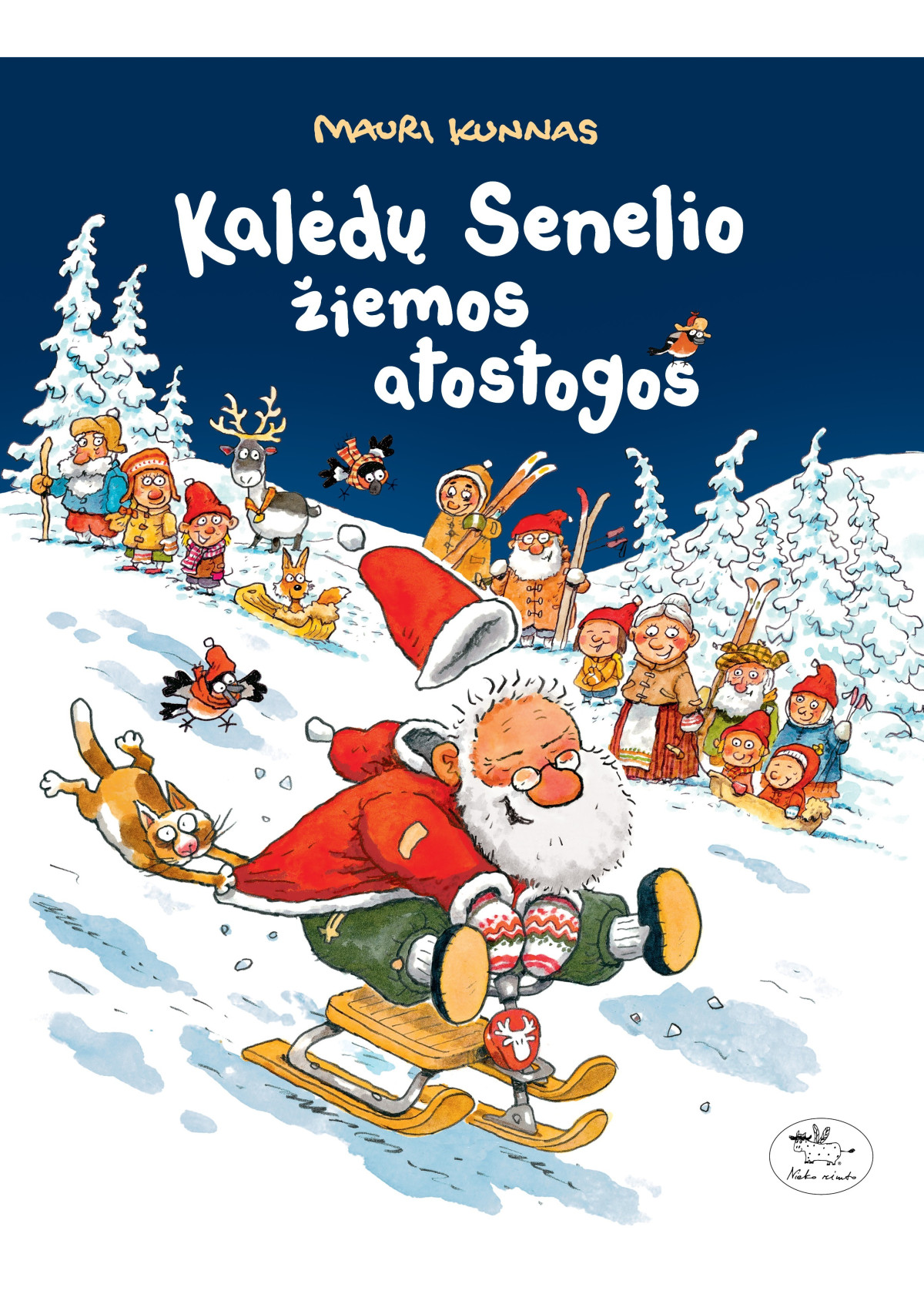 Kalėdų Senelio žiemos atostogos — viršelis