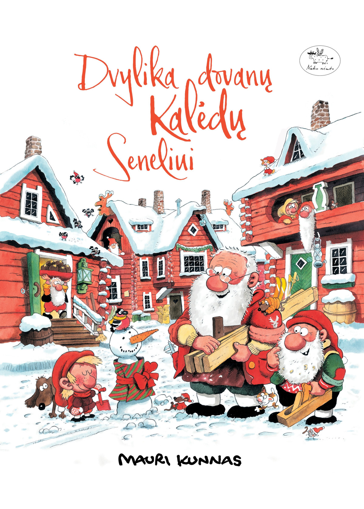 Dvylika dovanų Kalėdų Seneliui — viršelis
