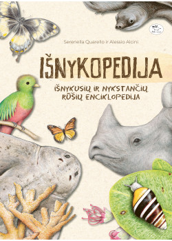 Išnykopedija: išnykusių ir nykstančių rūšių enciklopedija — knygos viršelis