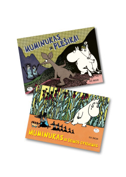 Rinkinys „Muminuko komiksai“ (1-2 dalys) — knygos viršelis