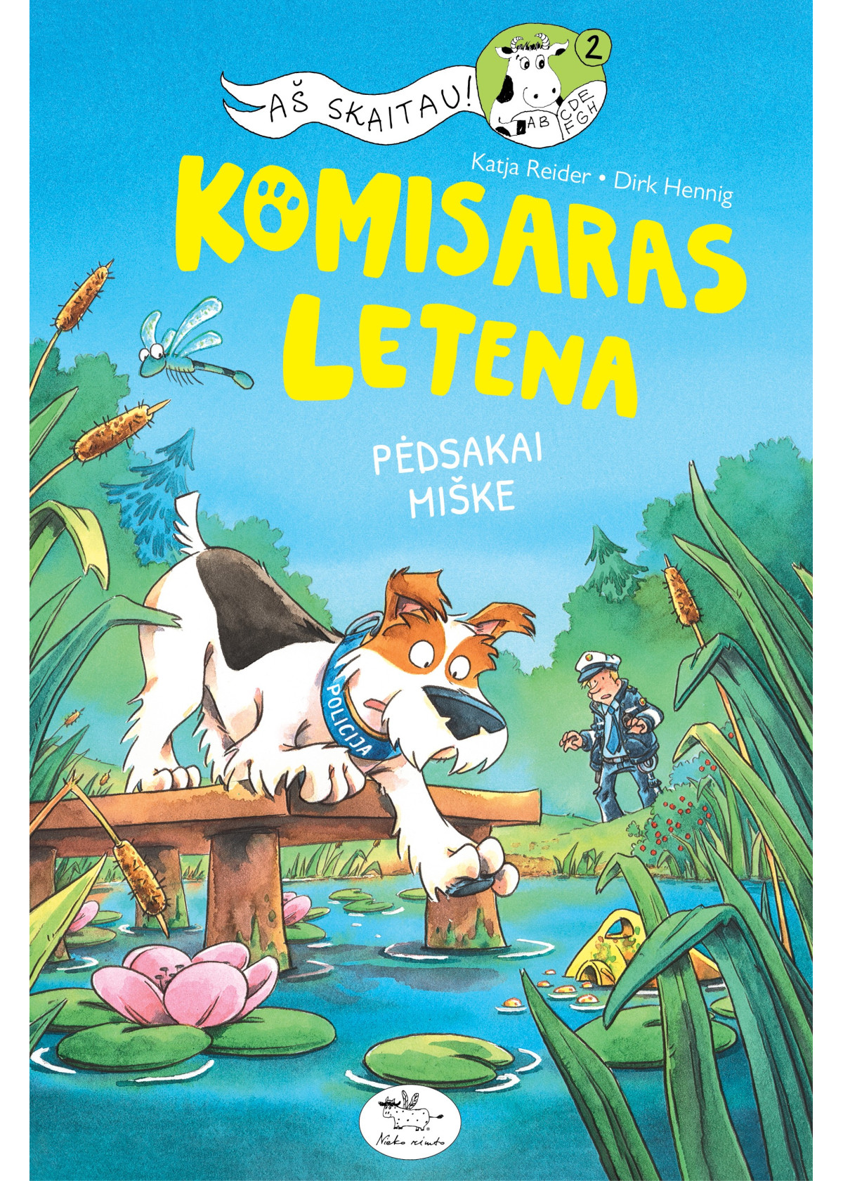Komisaras Letena. Pėdsakai miške (7) — viršelis