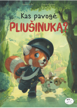 Kas pavogė pliušinuką? — knygos viršelis