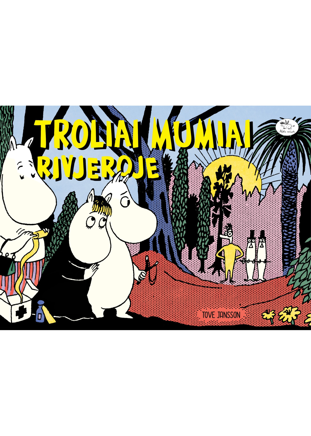 Troliai Mumiai Rivjeroje — viršelis