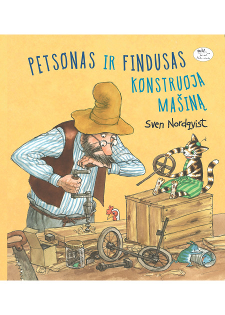 Petsonas ir Findusas konstruoja mašiną — viršelis