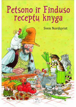 Petsono ir Finduso receptų knyga — knygos viršelis