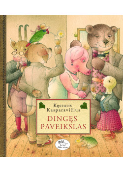 Dingęs paveikslas — knygos viršelis