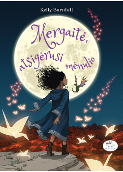 Mergaitė, atsigėrusi mėnulio — knygos viršelis