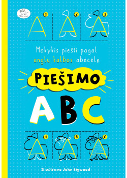 Piešimo ABC — knygos viršelis
