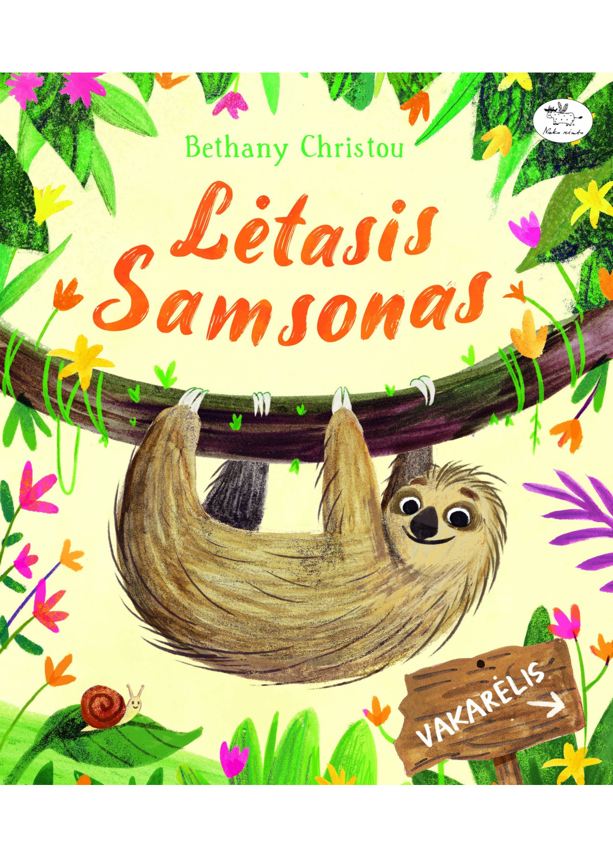 Lėtasis Samsonas — viršelis