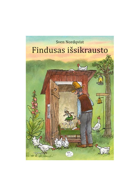 Findusas išsikrausto — viršelis