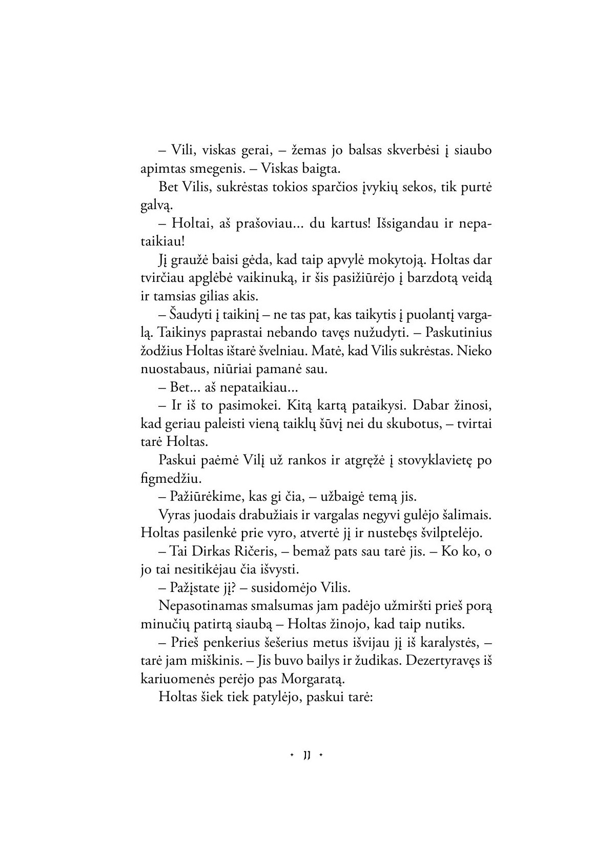 Žvalgo mokinys. Degantis tiltas (2)