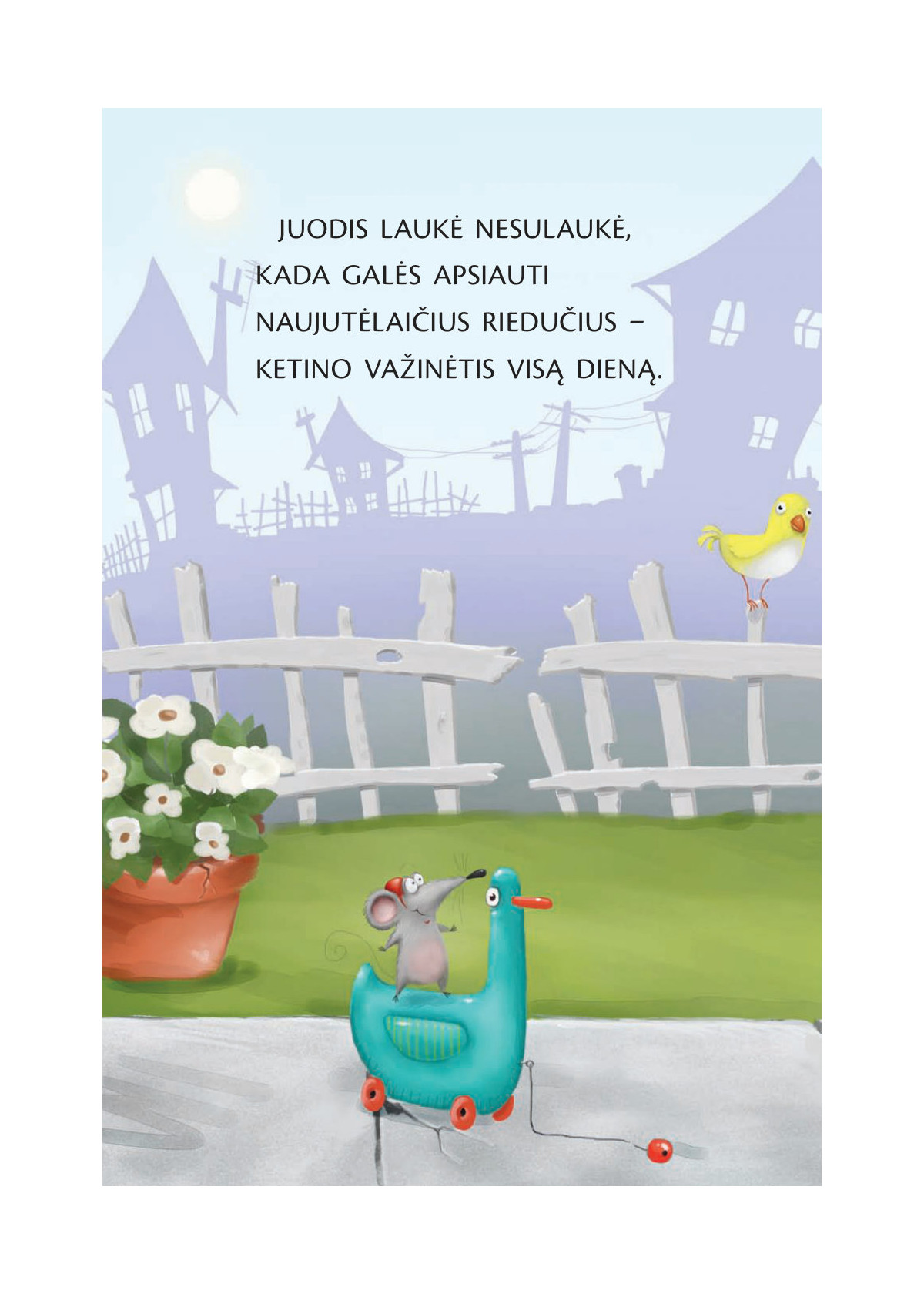 Katinėlis Juodis. Nedorėlis lietutis