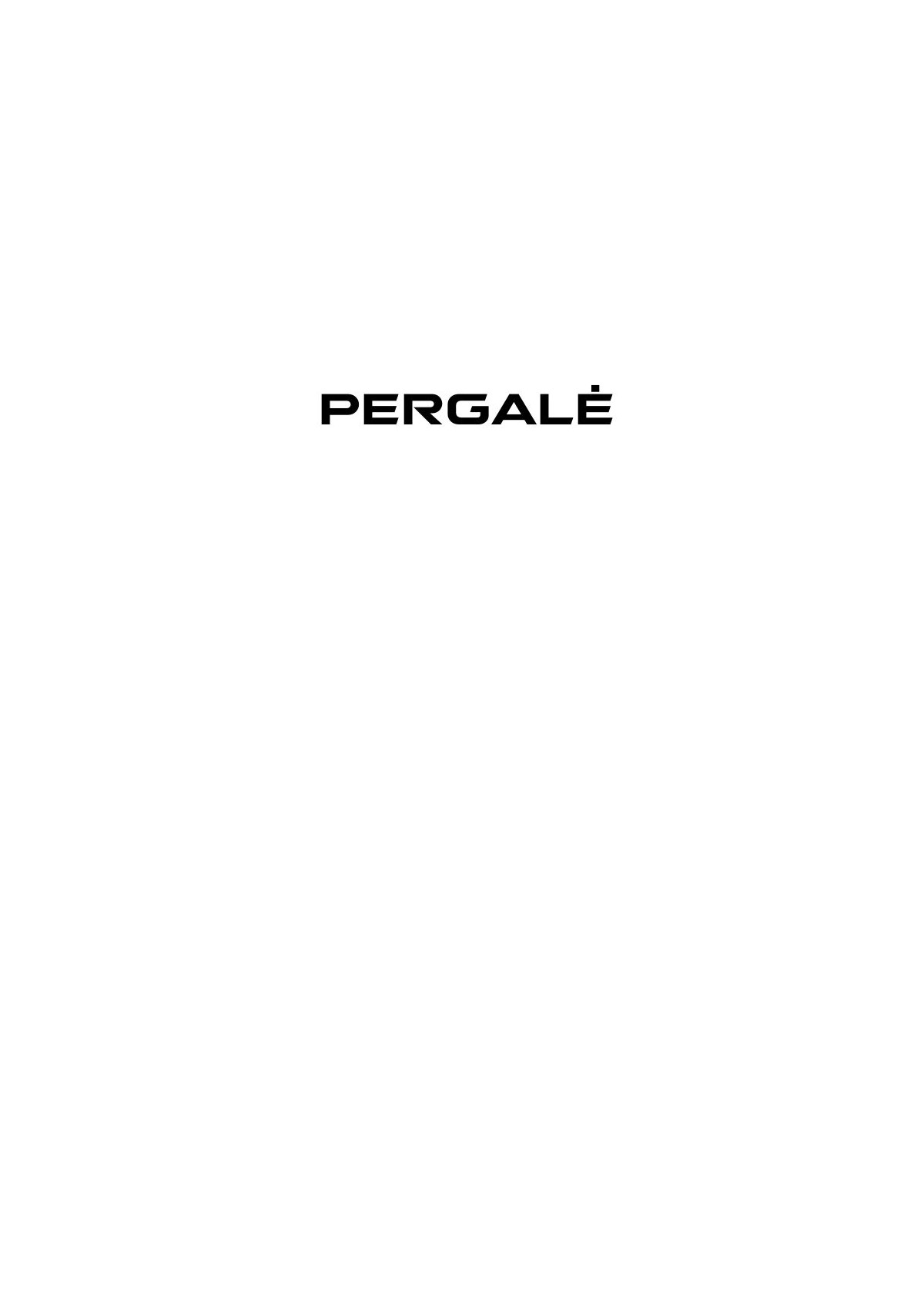 Pergalė