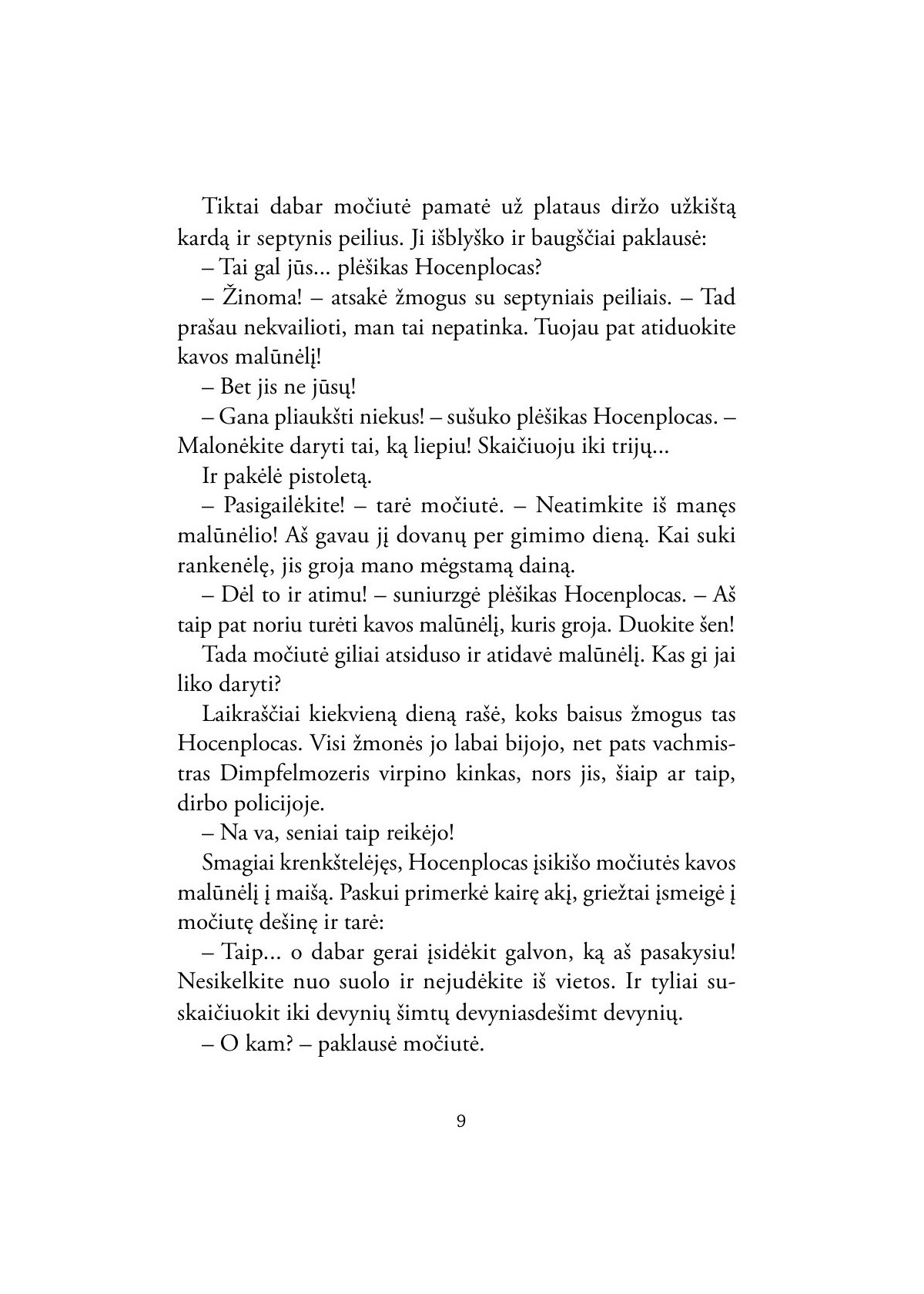 Plėšikas Hocenplocas. Smuklė „Plėšiko lindynė miške“