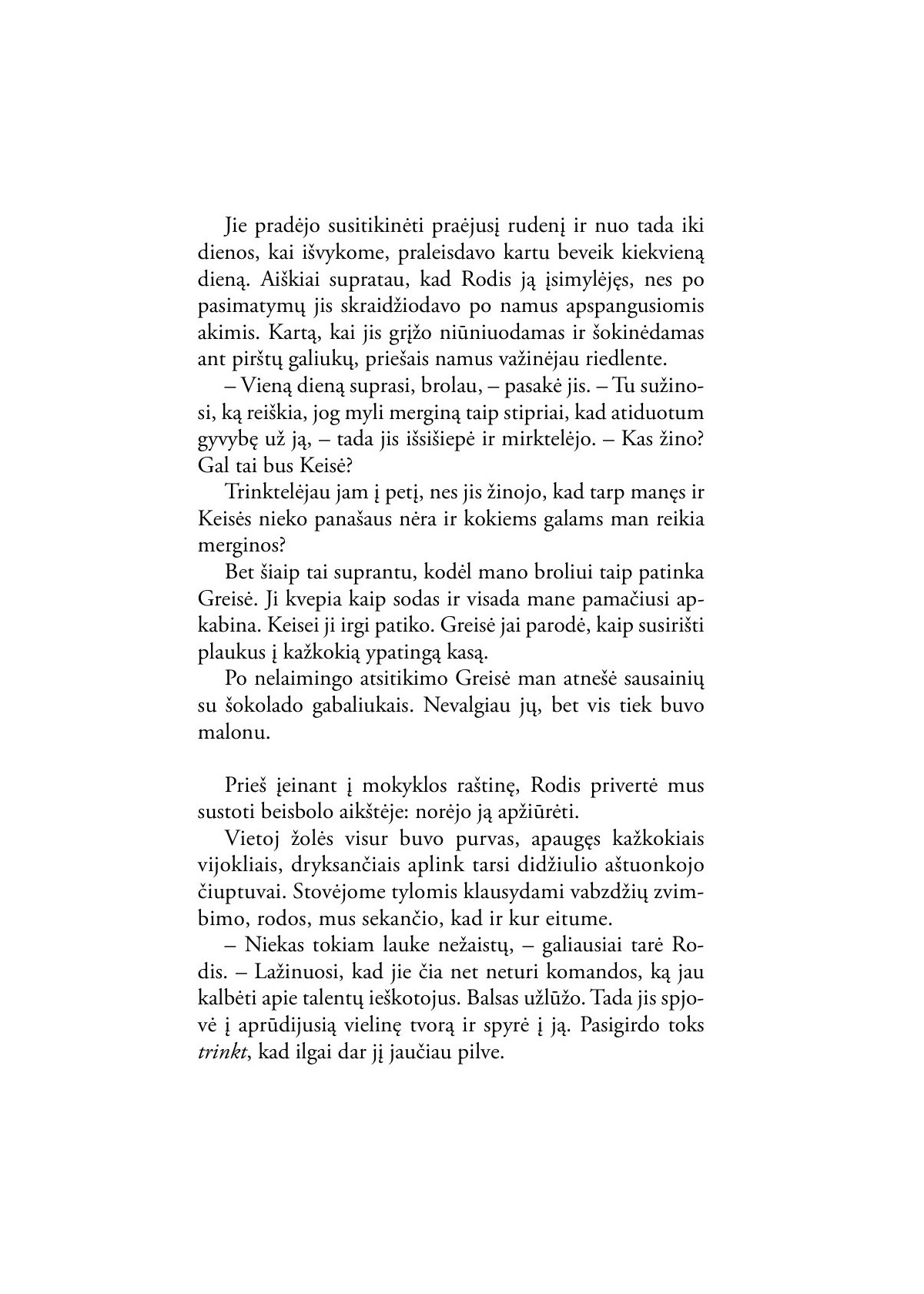 Etanas, kuriuo buvau