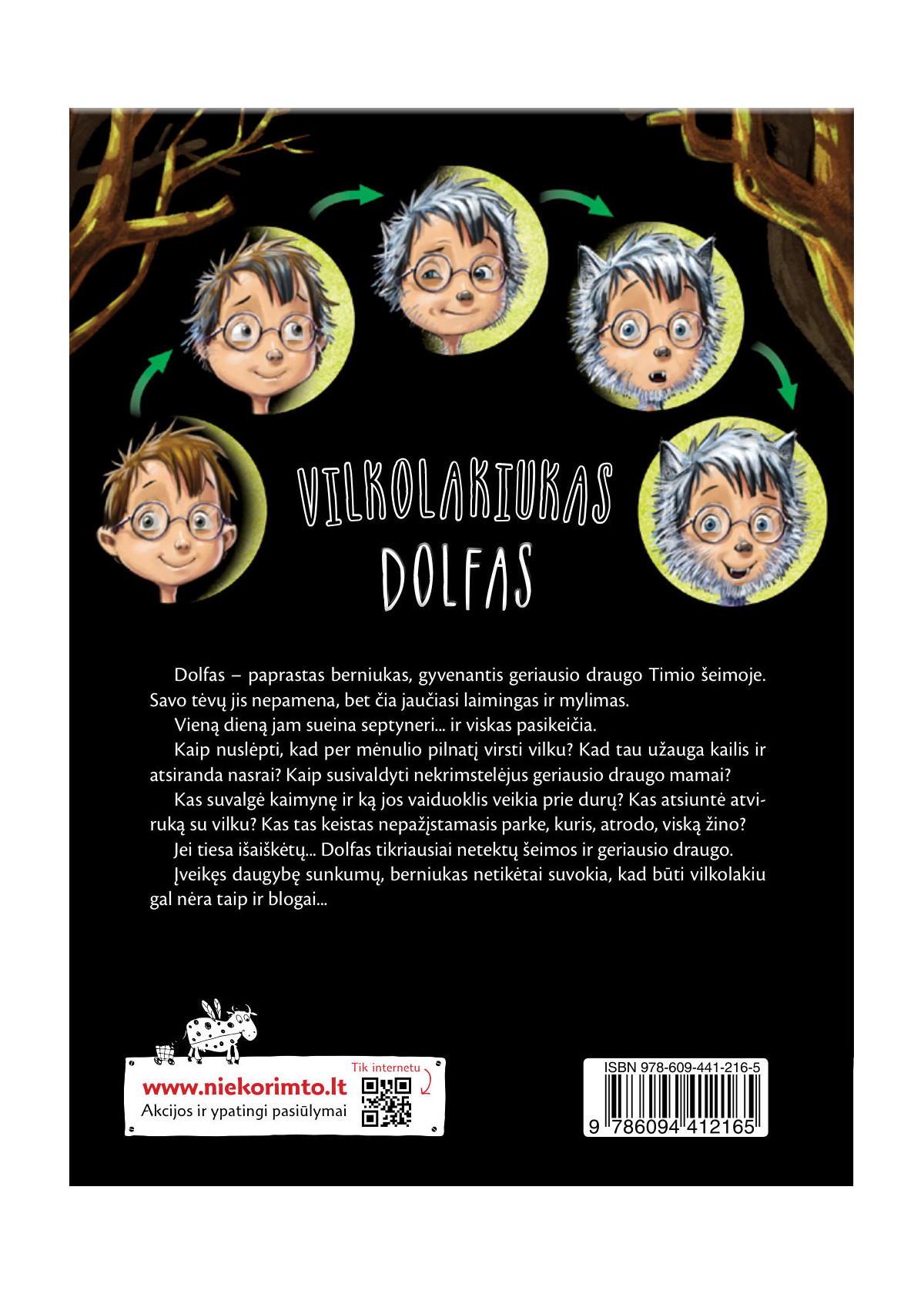 Vilkolakiukas Dolfas. Mini raganiukė vilkolakių miške (12)