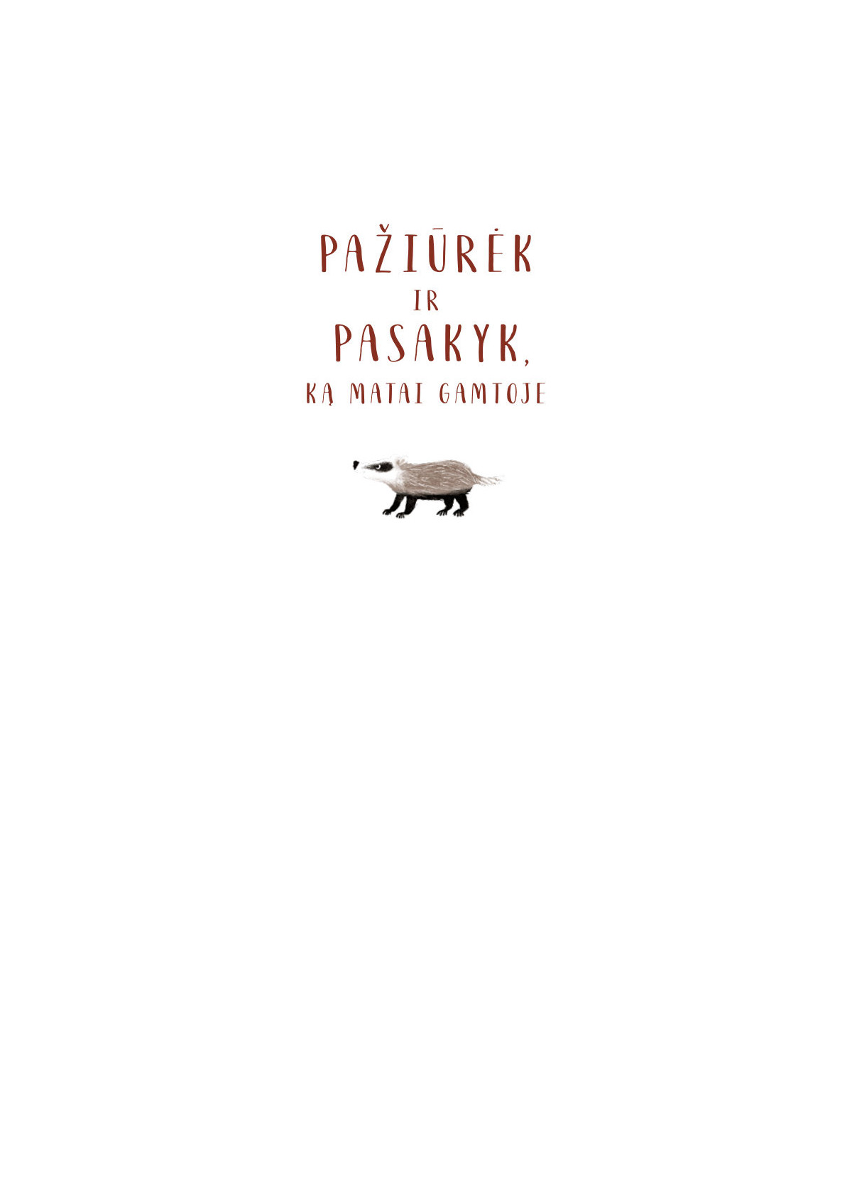 Pažiūrėk ir pasakyk, ką matai pajūryje