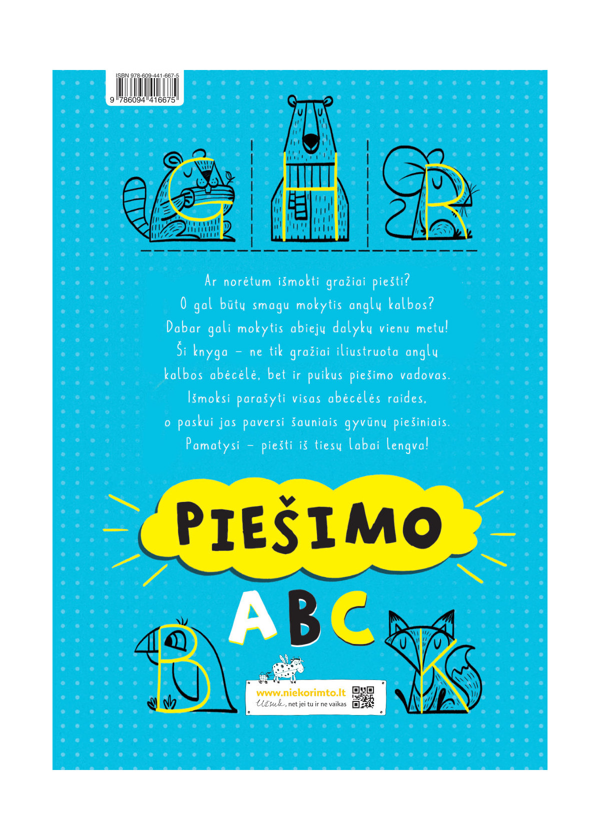 Piešimo ABC
