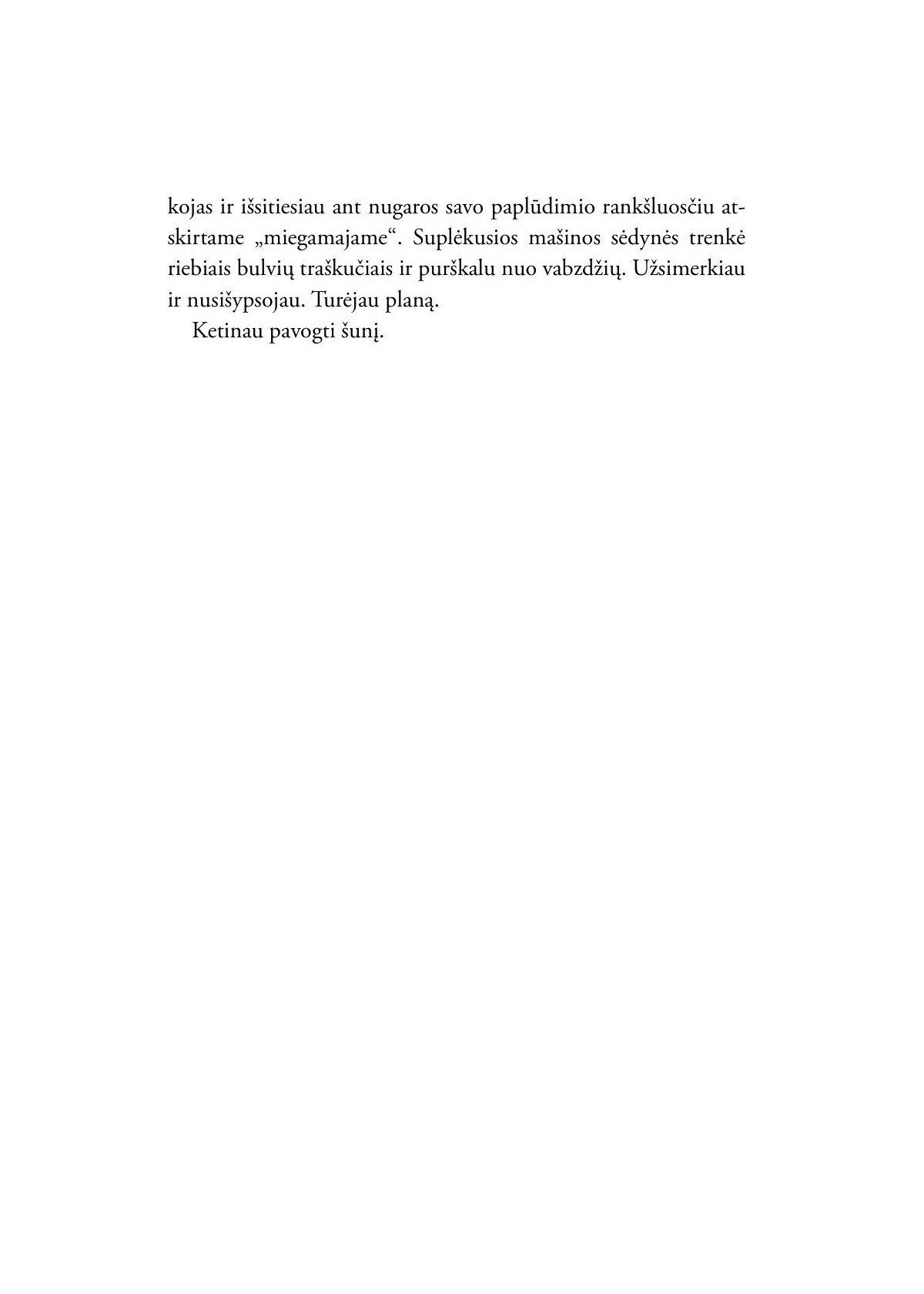Kaip pavogti šunį