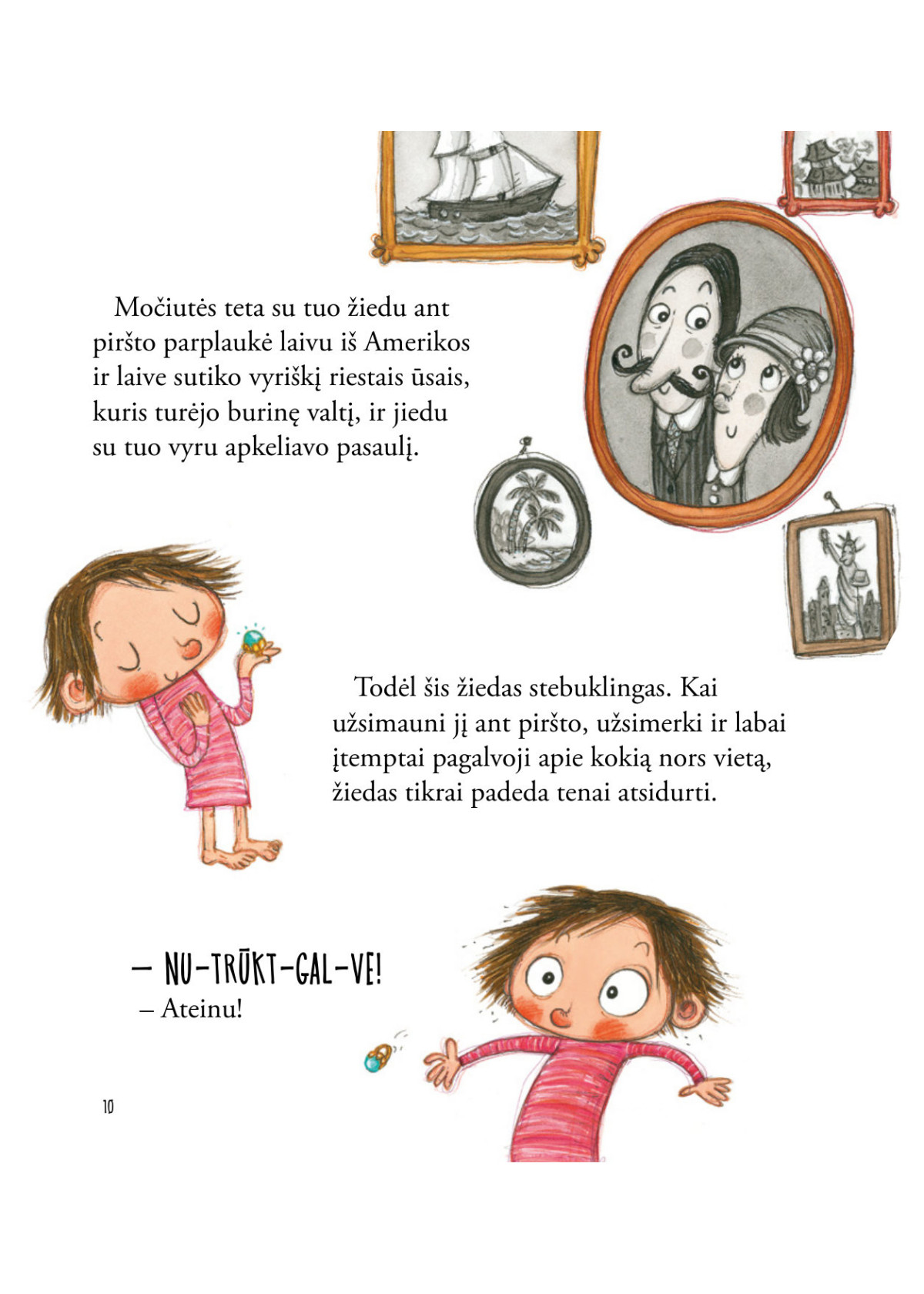 Princesės Nutrūktgalvės žiemos burtai