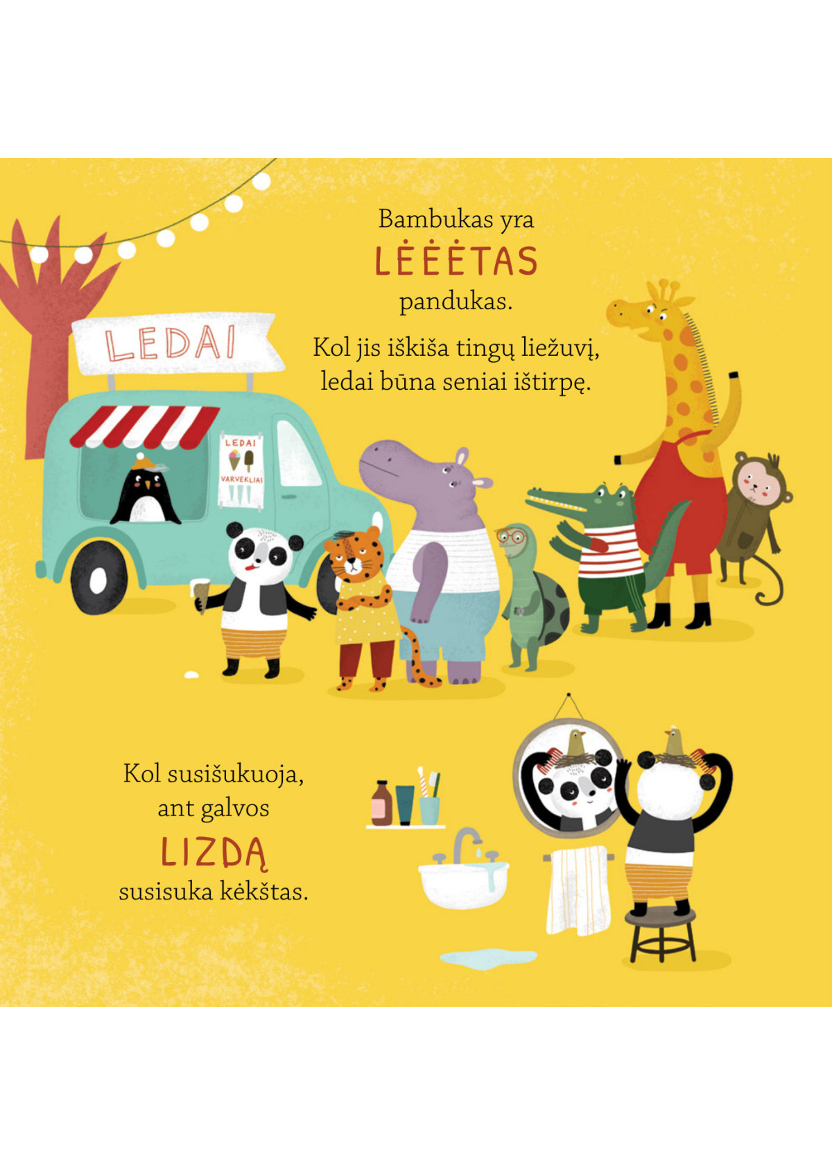 Bambukas yra lėėėtas