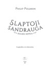 Slaptoji sandrauga. Dulkės knyga (2)
