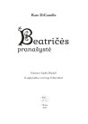 Beatričės pranašystė