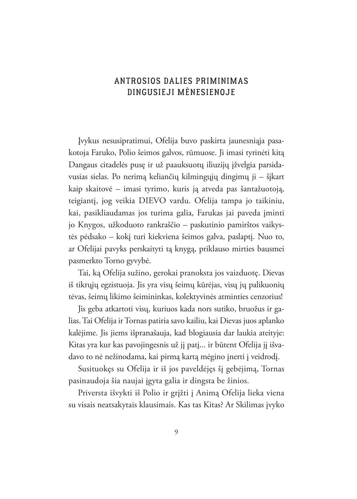 Babelio atmintis. Veidrodžių viešnia (3)