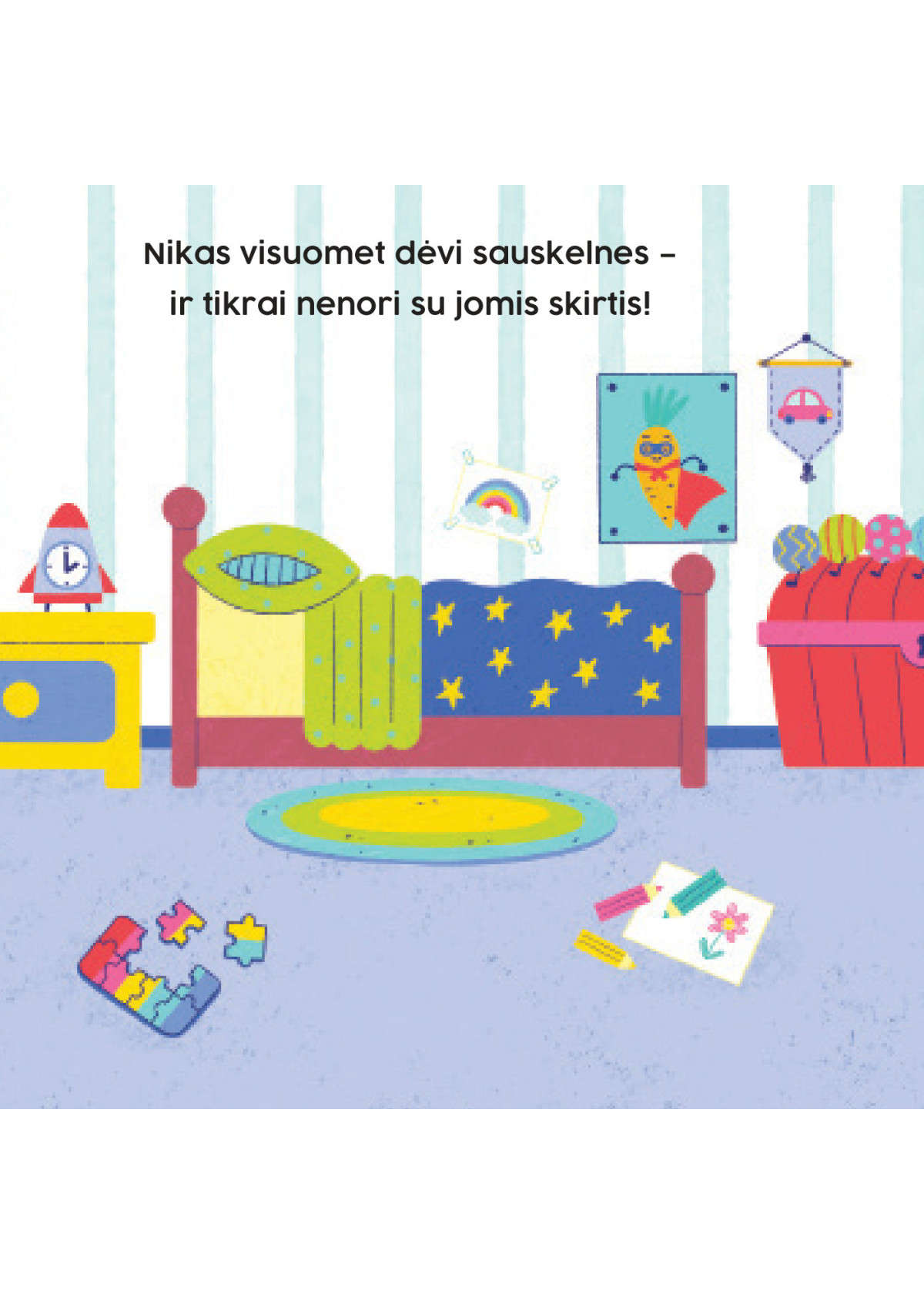 Augu su Niku. Ate ate, sauskelnės