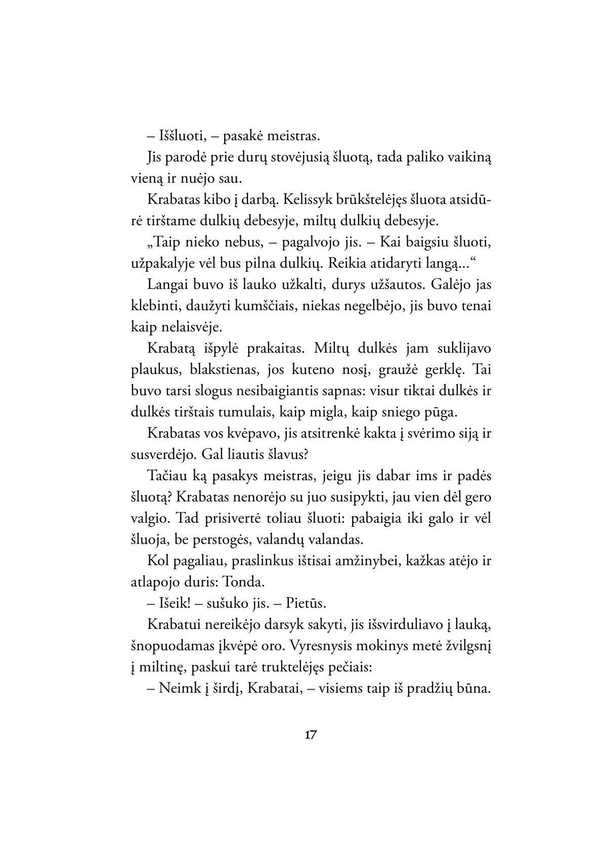 Krabatas, arba Treji metai užburtame malūne (naujas leidimas)