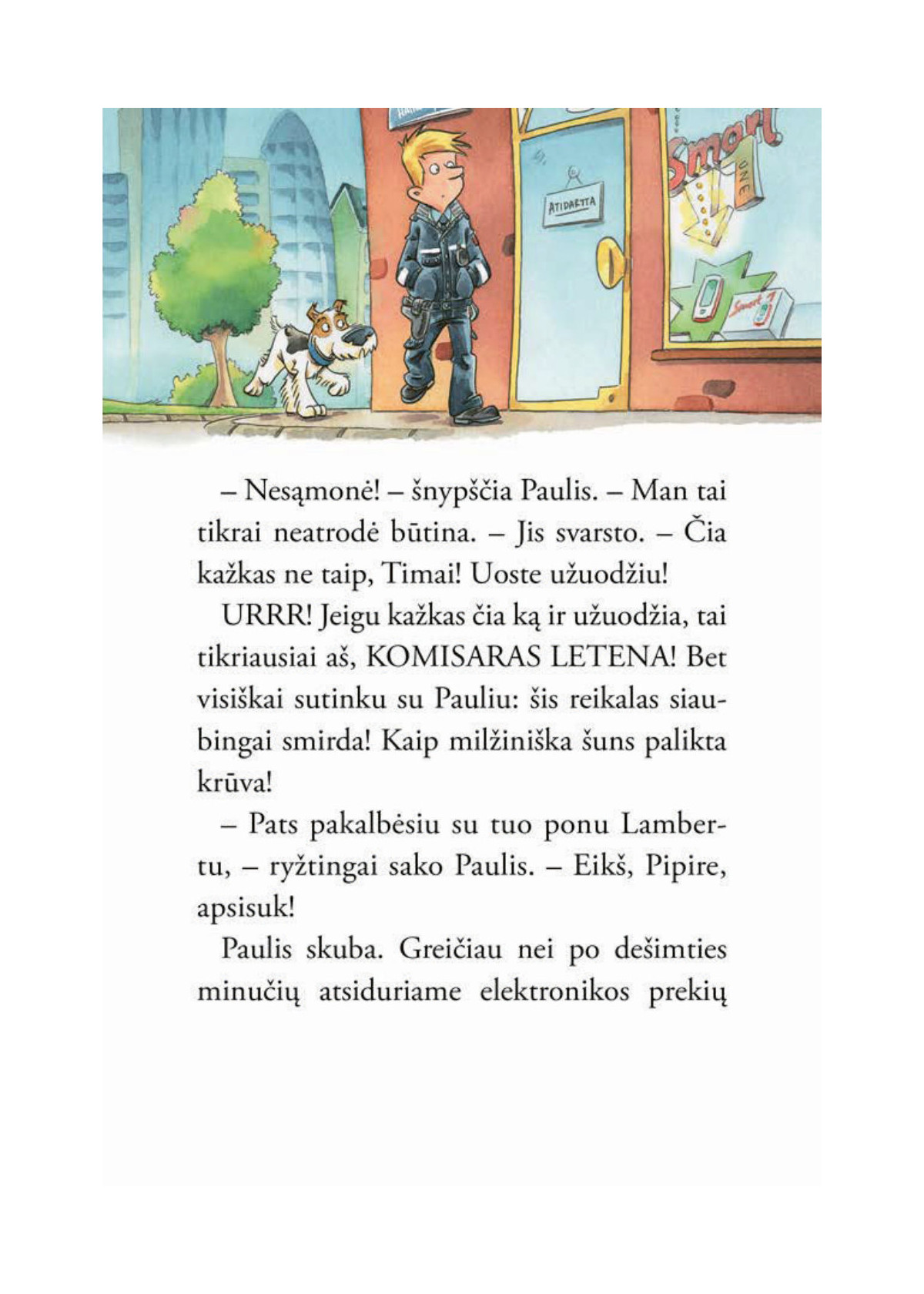Komisaras Letena. Pėdsakai miške (7)