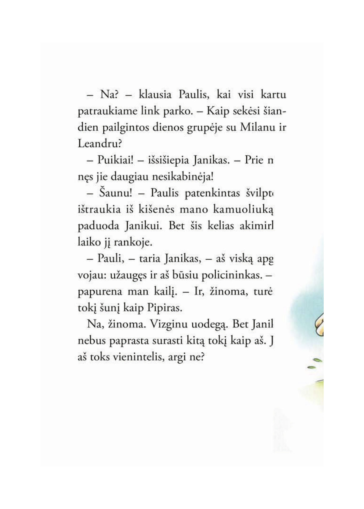 Komisaras Letena. Pėdsakai miške (7)