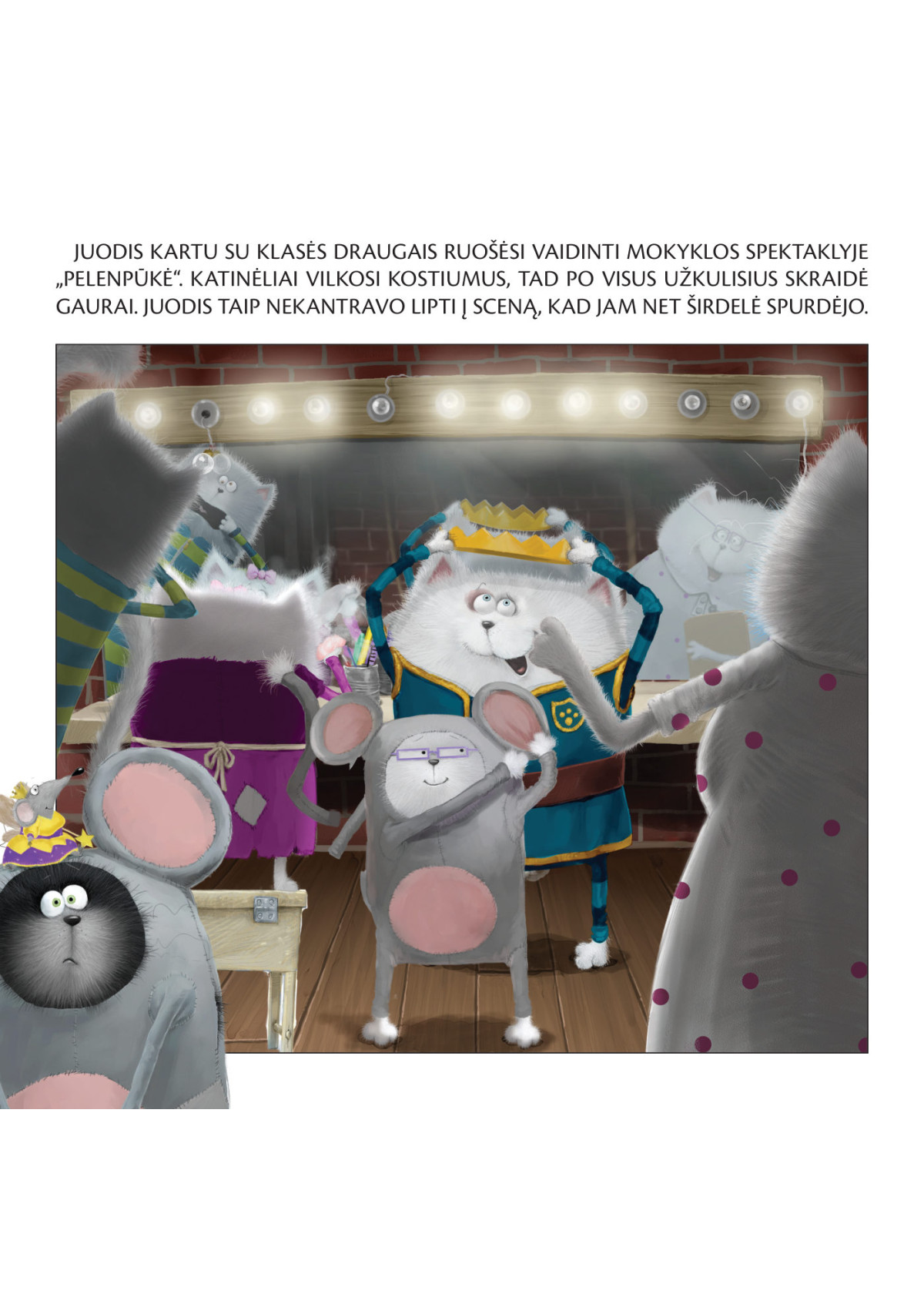 Katinėlis Juodis. Spektaklis tęsiasi