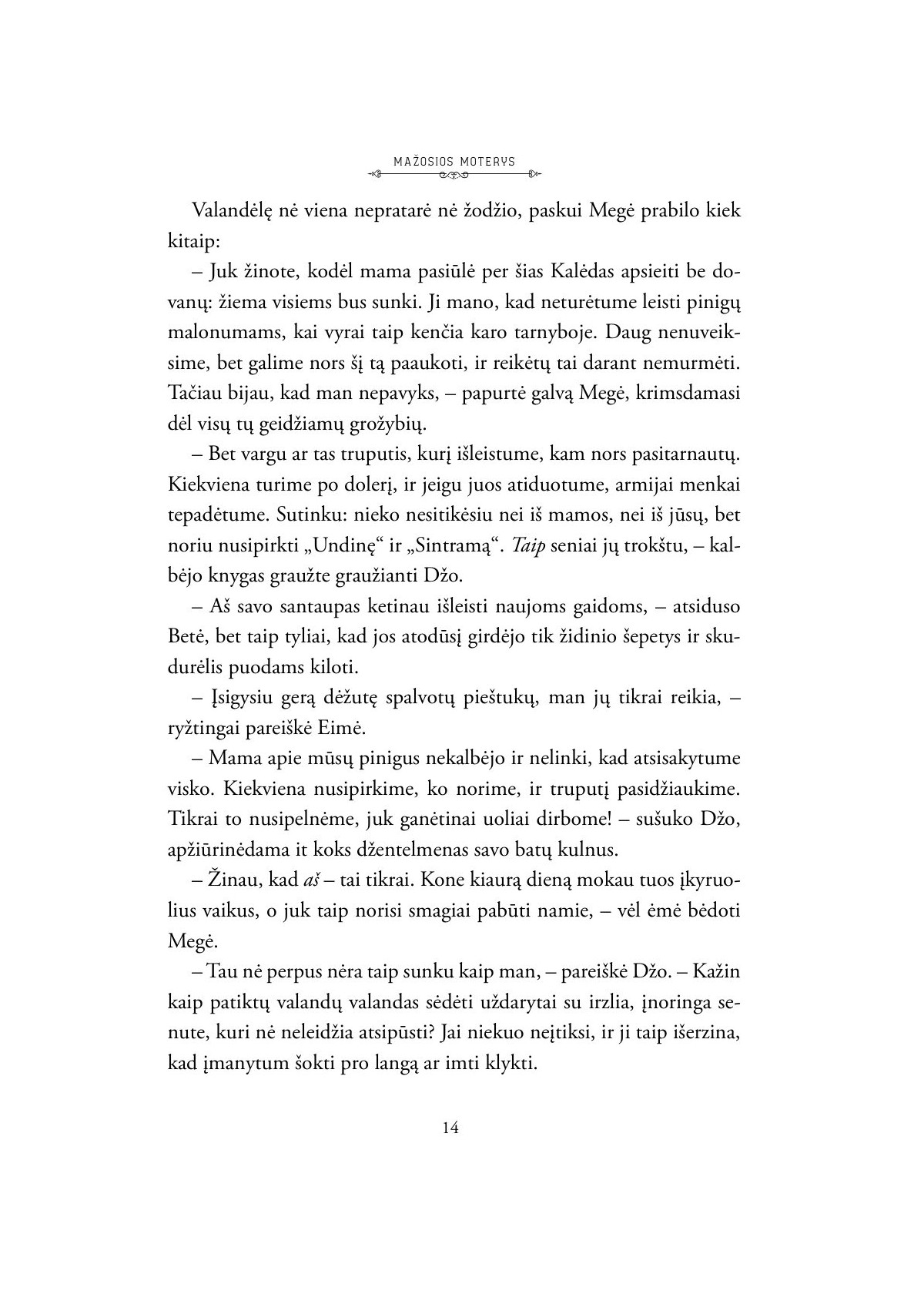 Mažosios moterys