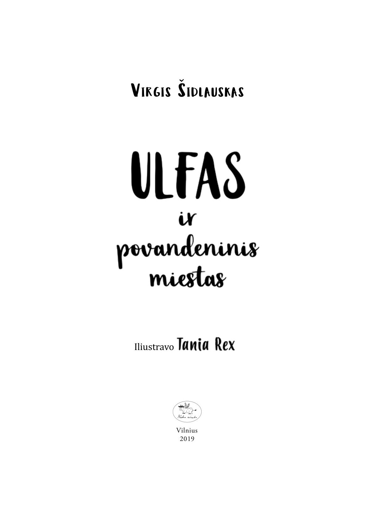 Ulfas ir povandeninis miestas (su autografu)