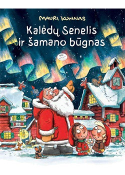 Kalėdų Senelis ir šamano būgnas — knygos viršelis