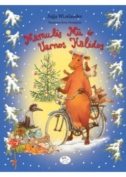 Mamulės Mū ir Varnos Kalėdos — knygos viršelis