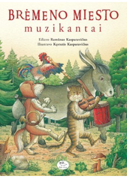 Brėmeno miesto muzikantai — knygos viršelis