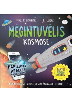 Mėgintuvėlis kosmose — knygos viršelis