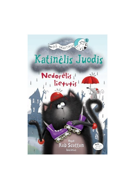 Katinėlis Juodis. Nedorėlis lietutis — viršelis