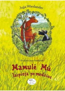 Mamulė Mū laipioja po medžius — knygos viršelis