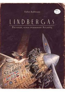 Lindbergas. Peliukas, kuris perskrido Atlantą — knygos viršelis